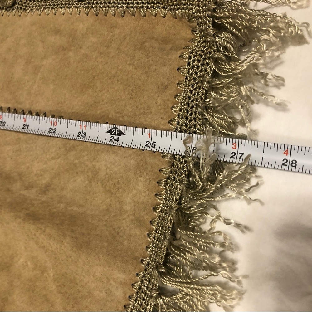 Suede Vintage Patchwork Jacket Fair Condition 778 - image 8